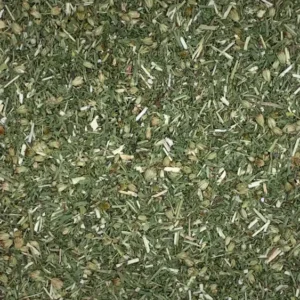 Achillea millefolium yarrow dry herb close-up