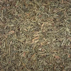 bacopa monnieri brahmi dry herb close-up