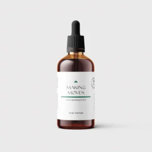 100mL amber bottle herbal laxative making moves tincture blend by roncy's apothecary & clinic