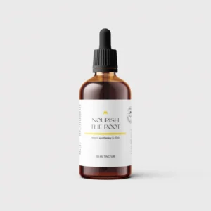 100mL amber bottle herbal profound immune nourish the root tincture blend by roncy's apothecary & clinic