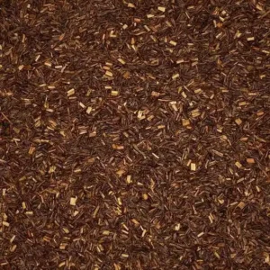aspalathus linearis rooibos tea dry herb close up